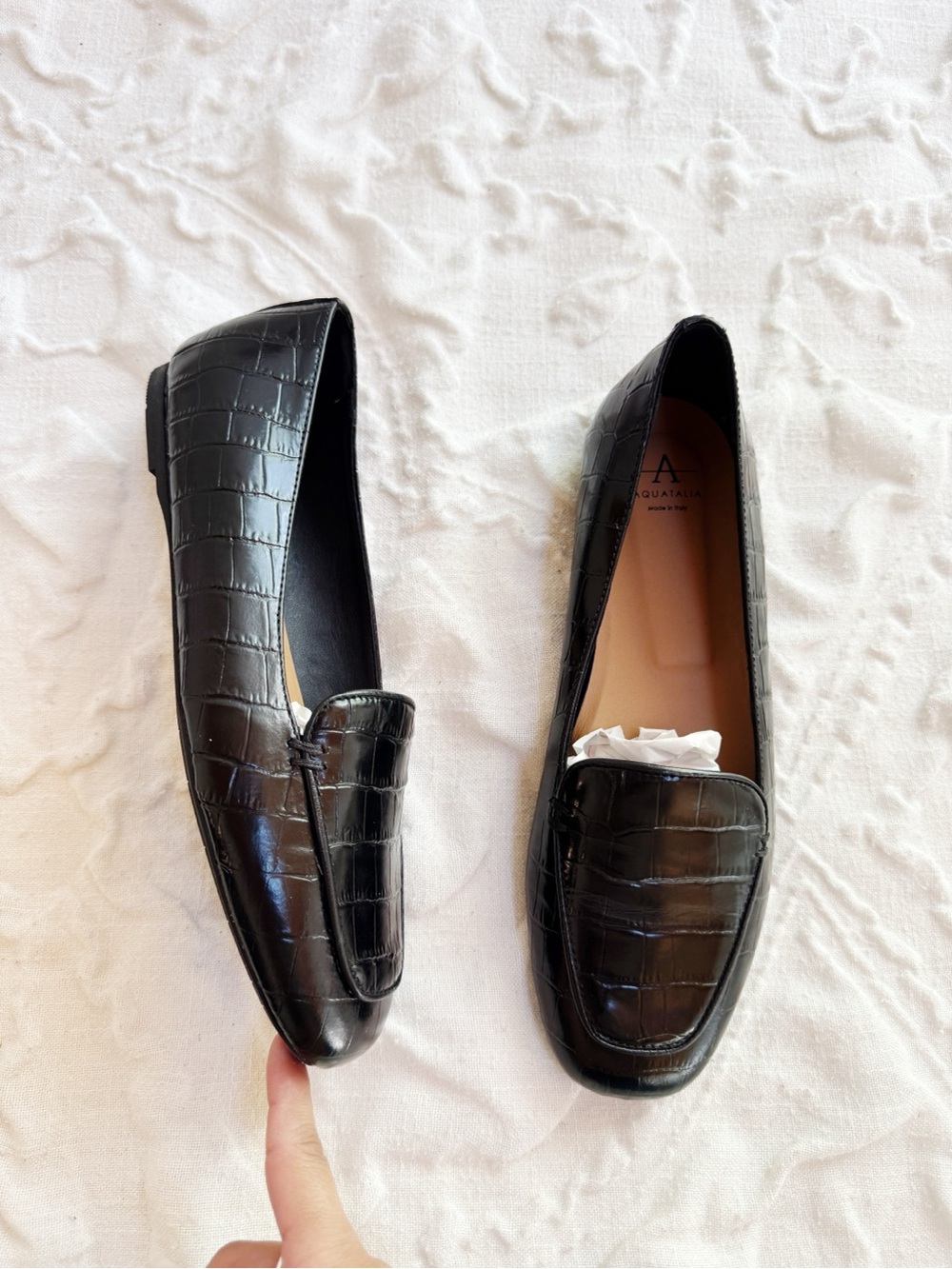 Aquatalia Judie Luxe Croc
Embossed Flat Size 7.5 New - Picture 3 of 8